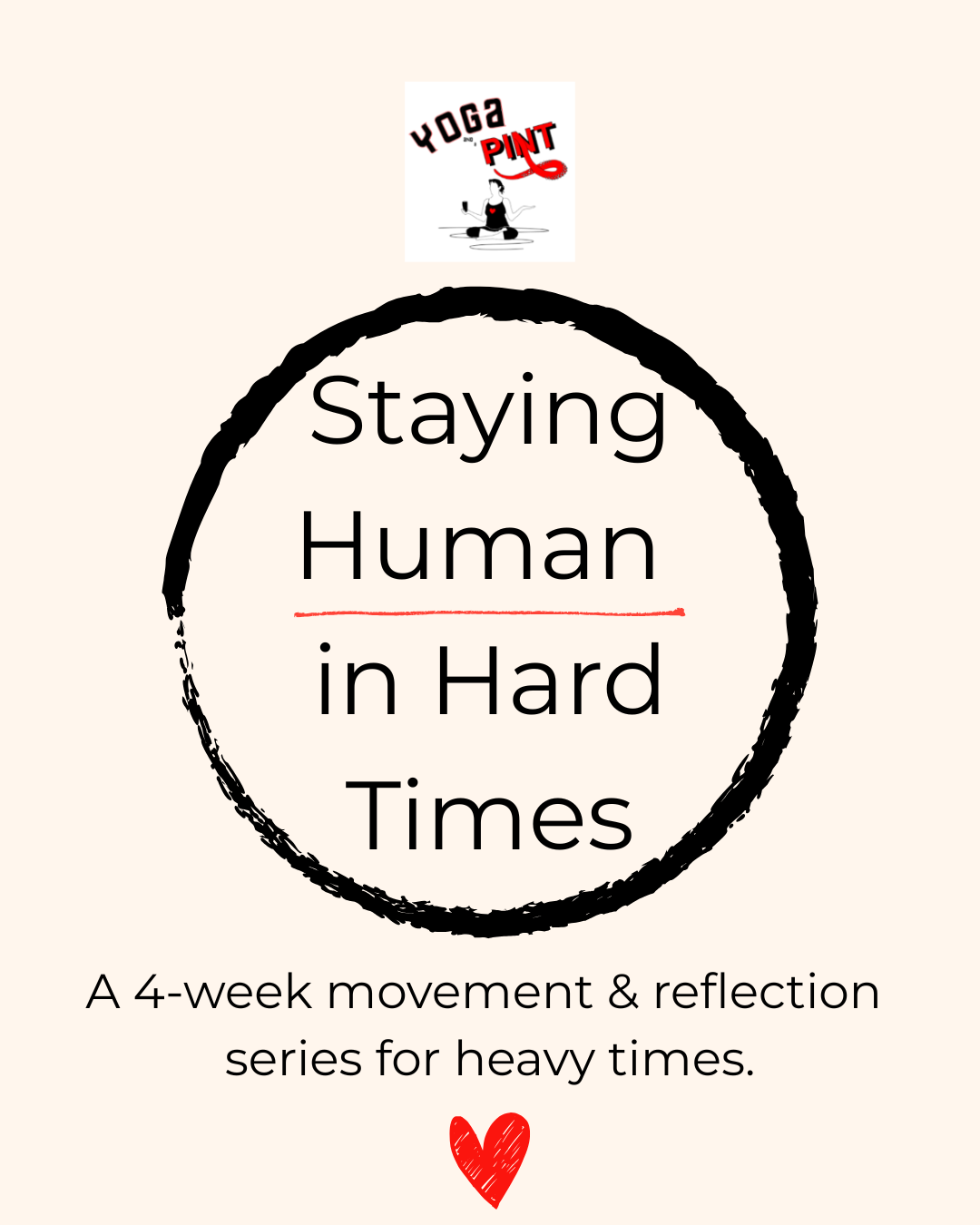 Workshop: Staying Human In Hard Times