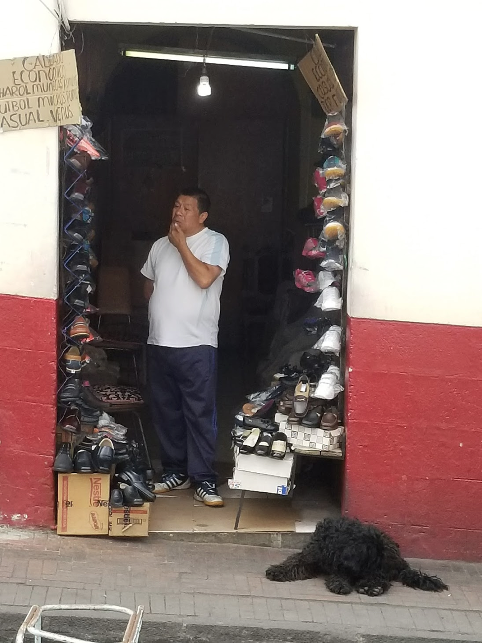 Shops - and Shopkeepers - in Quito's Old City