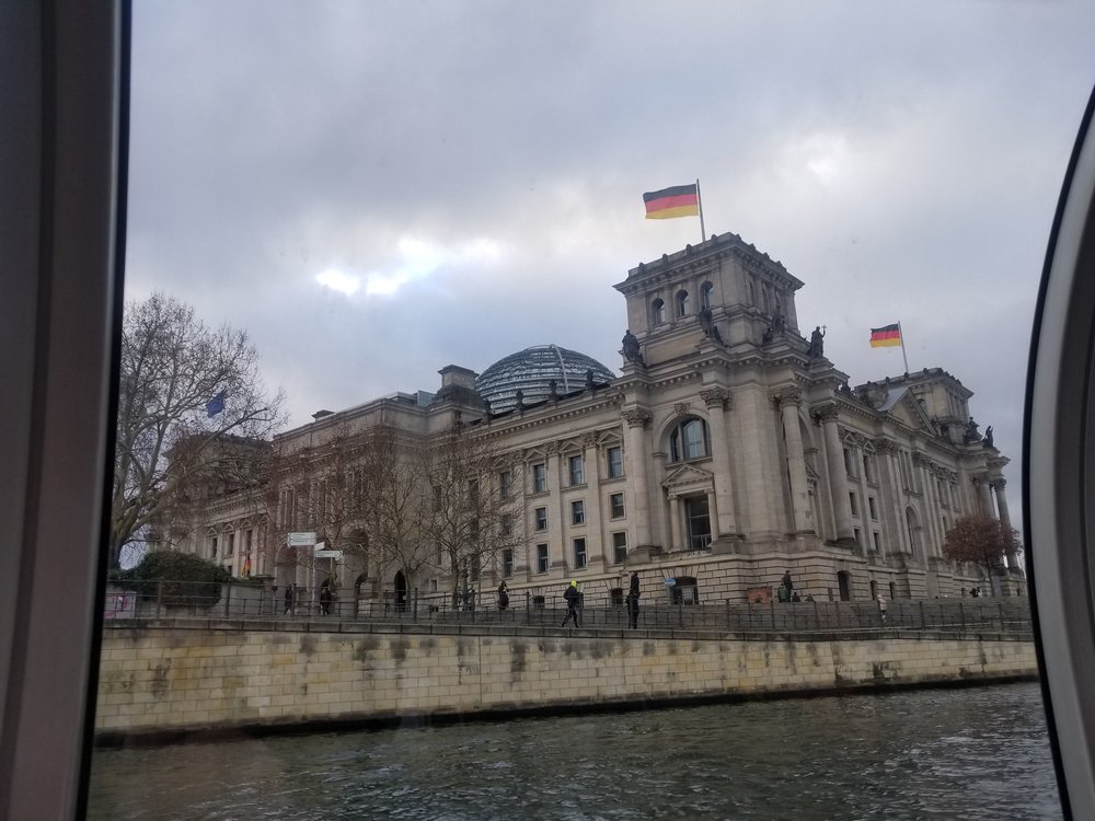 The Reichstag from the River Spree