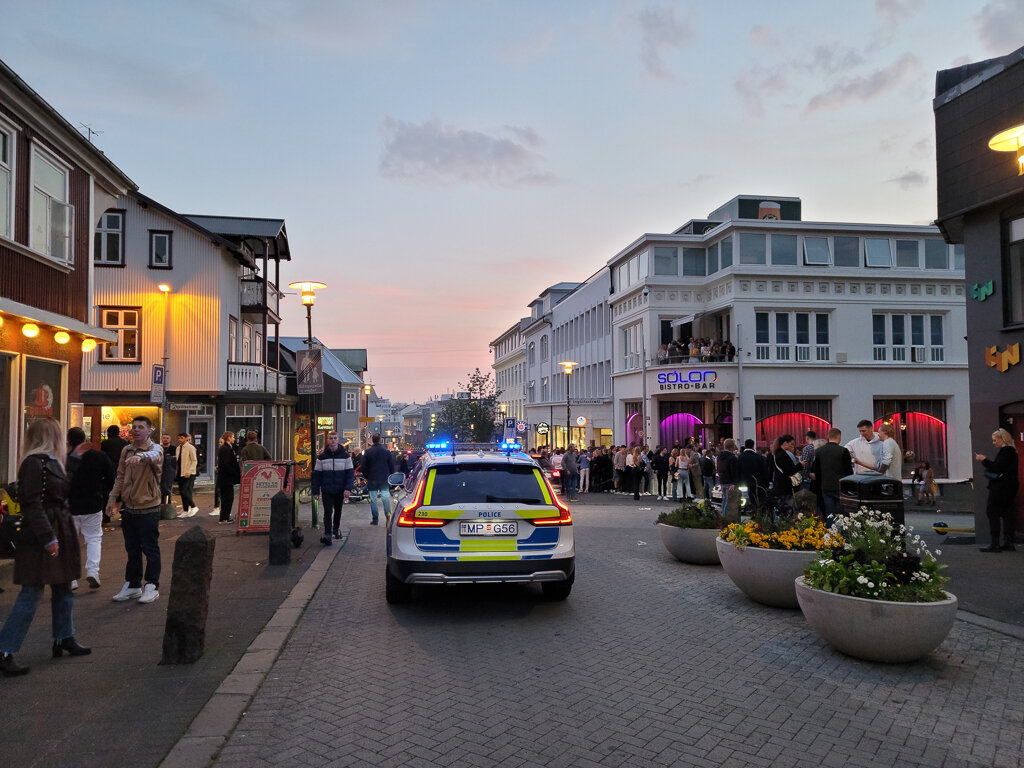 Reykjavik in July - 1AM