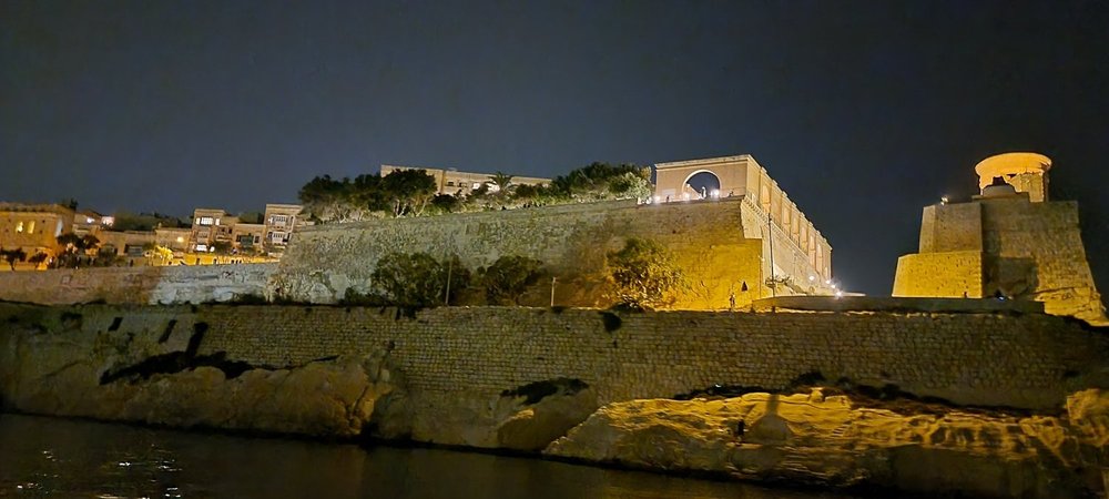 The city wall of Valetta
