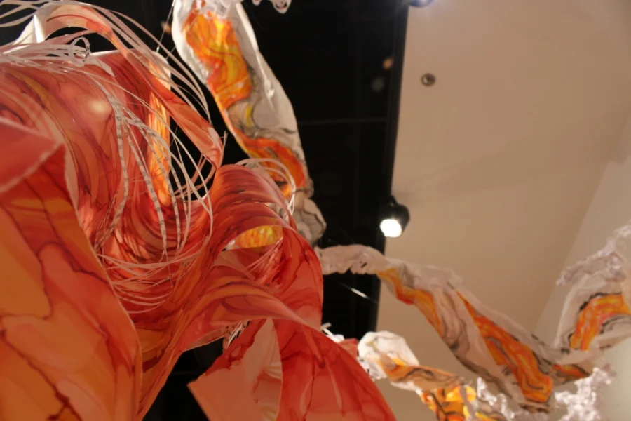  Mylar, Cut Paper, Ink, Medical Exam Paper 