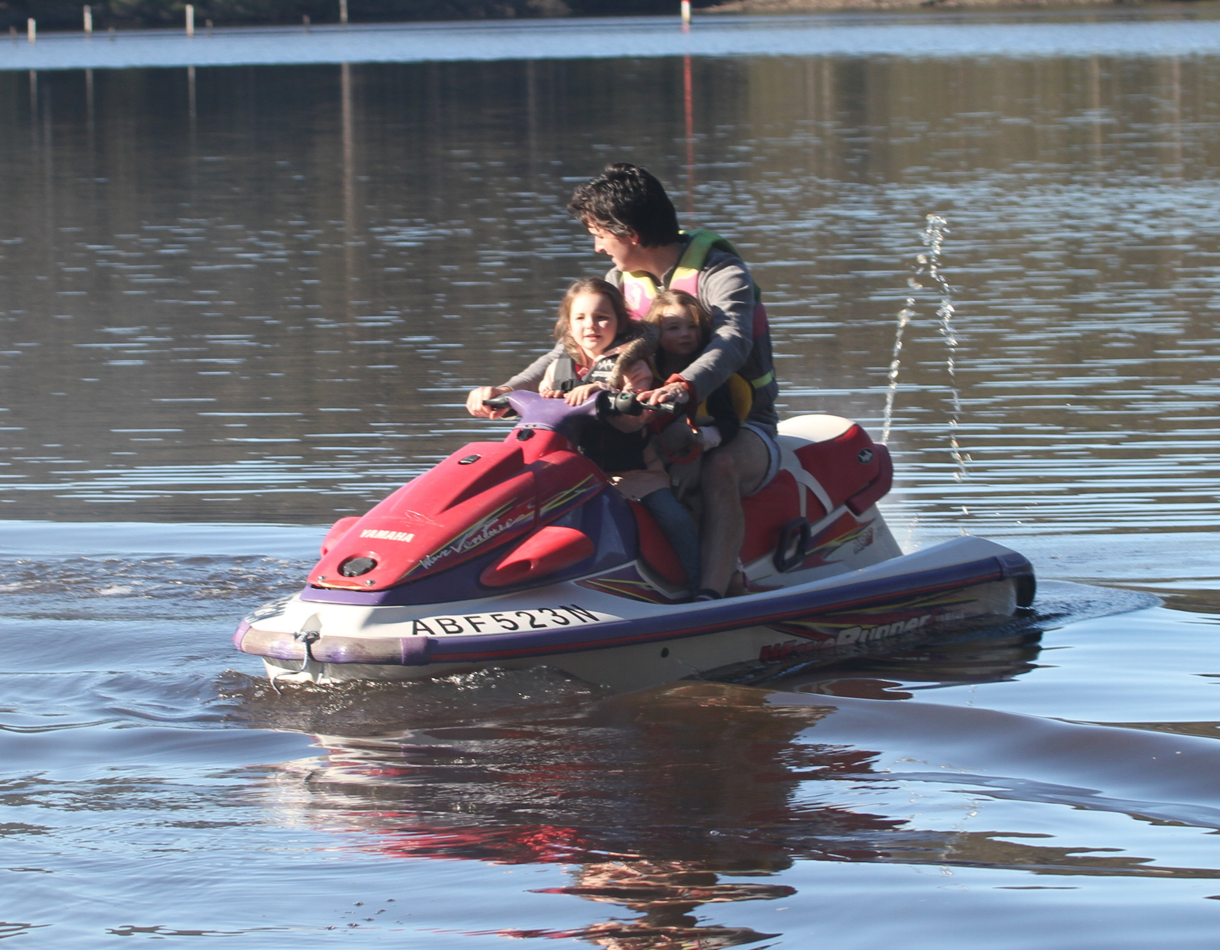 Good to see life jackets on all three