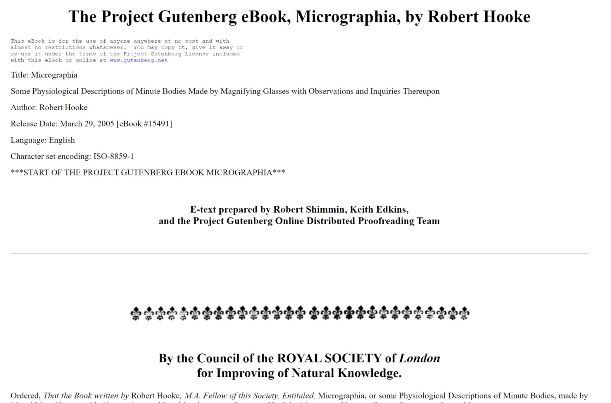 The Gutenberg Project (Copy)