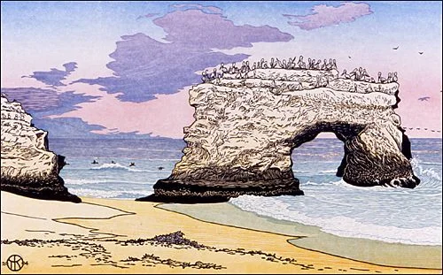 Natural Bridge, Santa Cruz