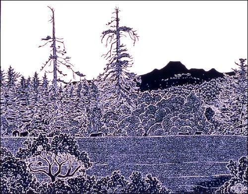 Loma Prieta from Santa Cruz Pogonip