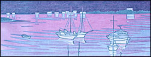 Evening Harbor, Antiparos