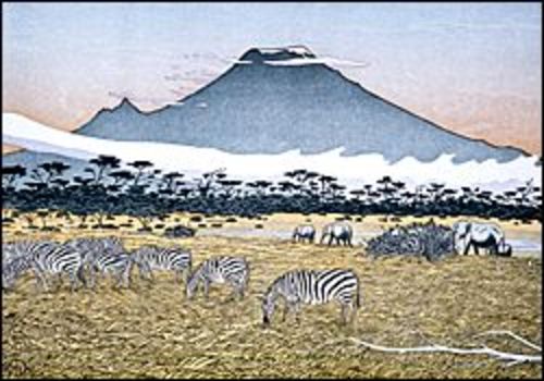 Mount Kilimanjaro from Amboselli