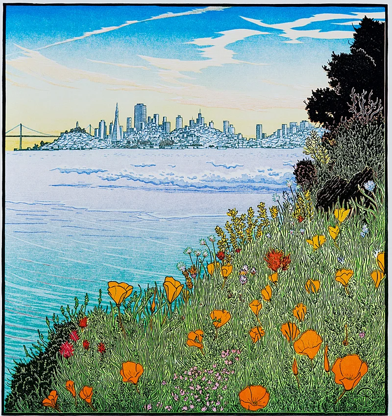 The City from Yellow Bluff (Pt. Cavallo)