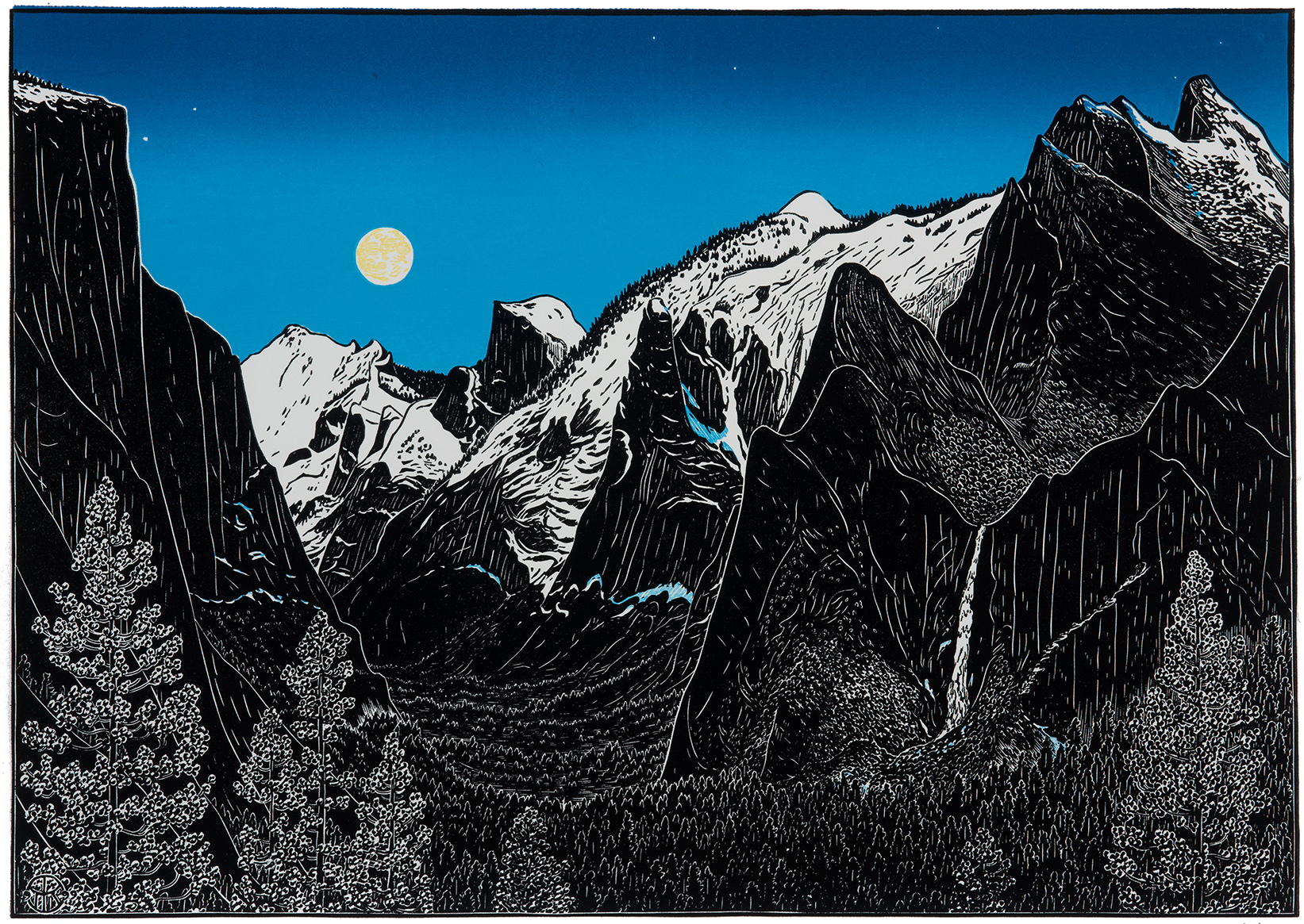 Yosemite Moonrise
