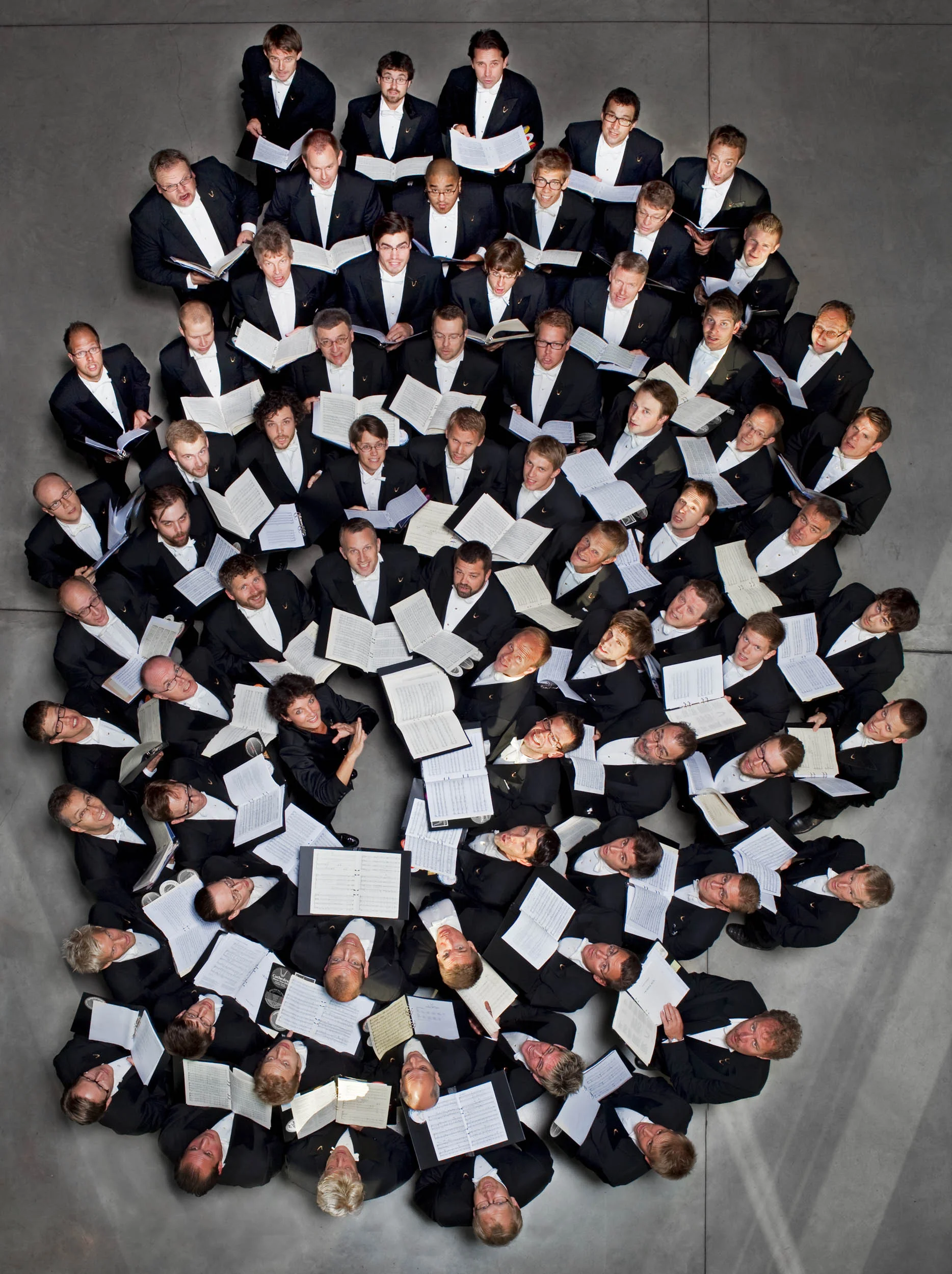 Orphei Drängar, with Cecilia Rydinger Ahlin,choir, Uppsala, 2010