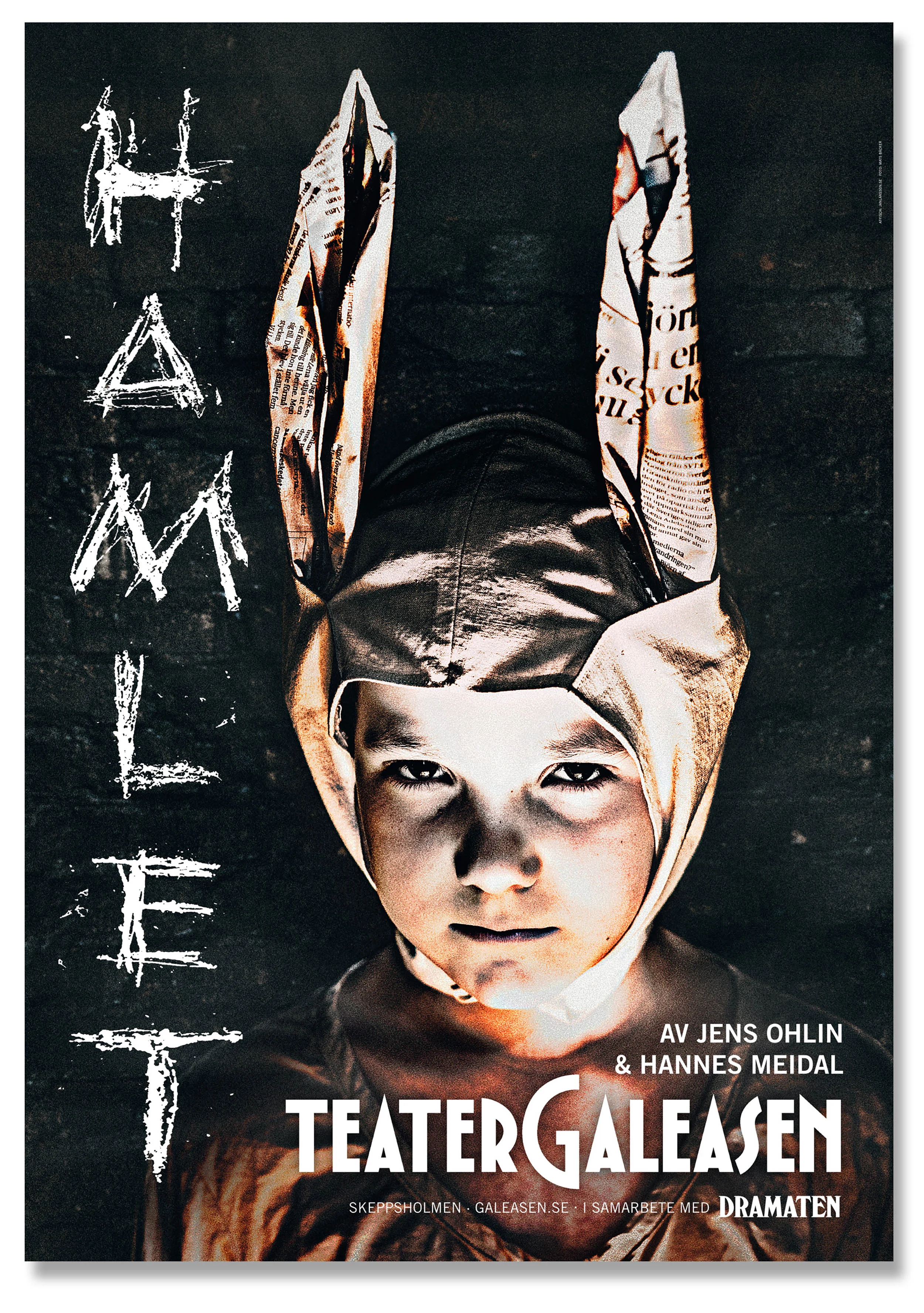 Hamlet, Teater Galeasen, designer Jan Larsson.