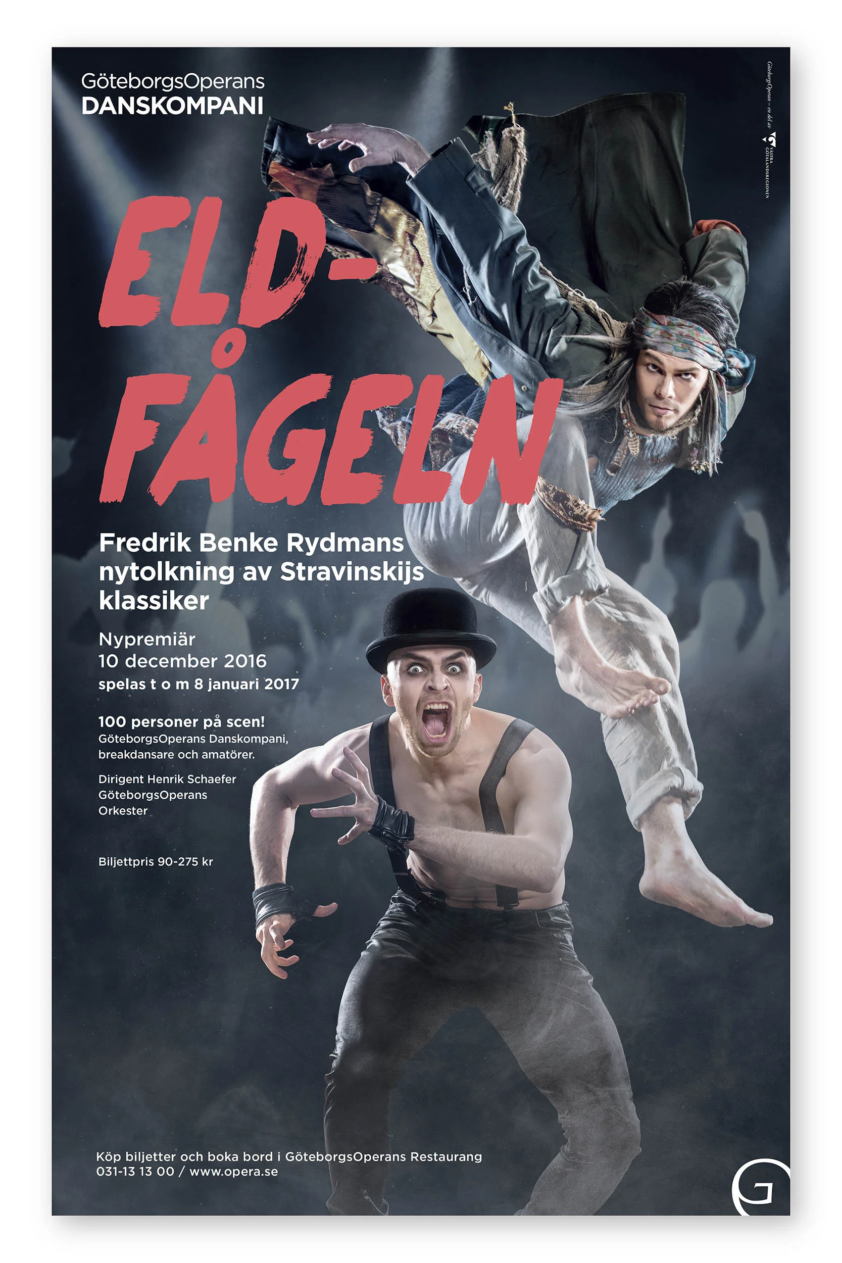 Eldfågeln, Göteborgsoperan, design Camilla Simonsson