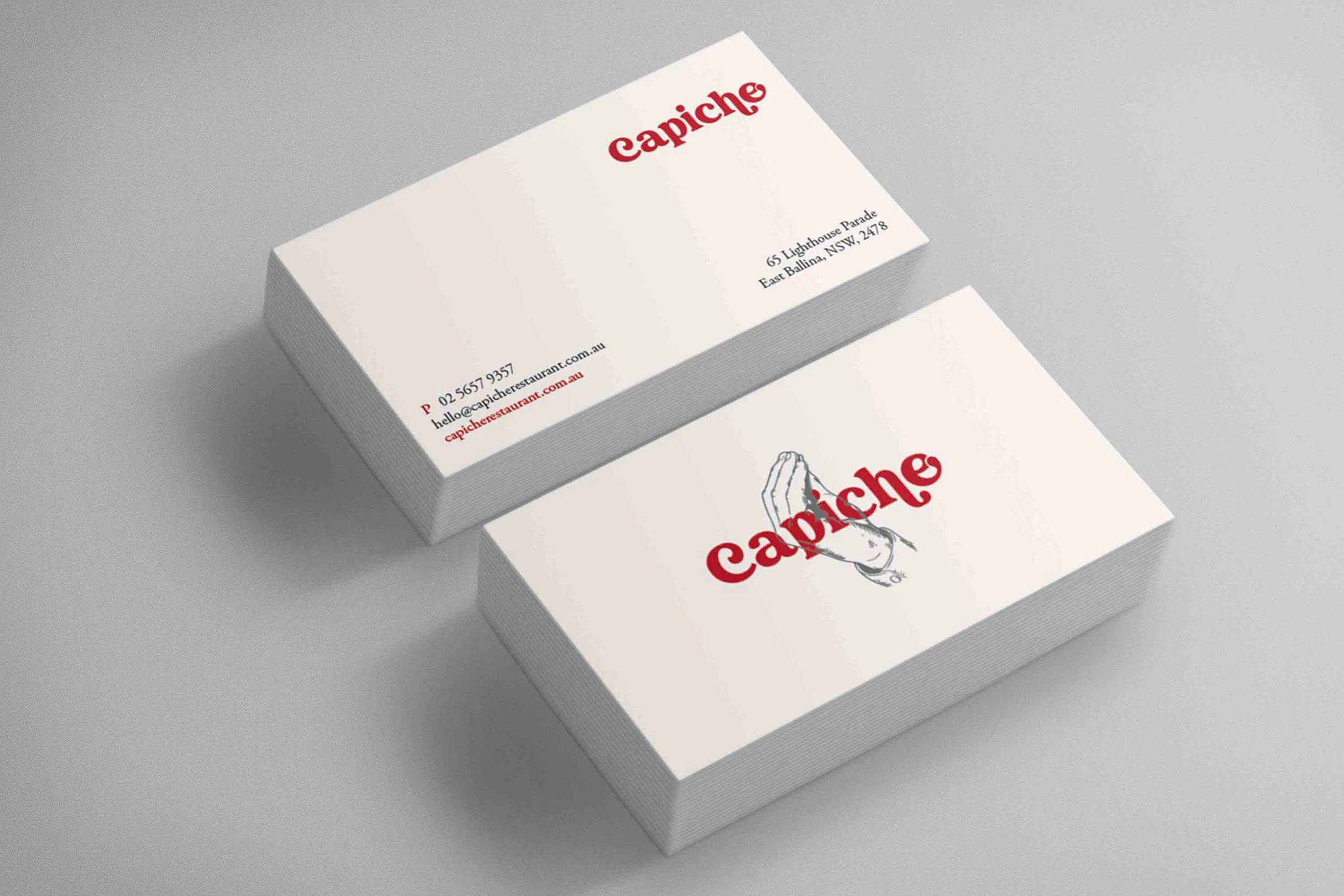 Capiche Business Card