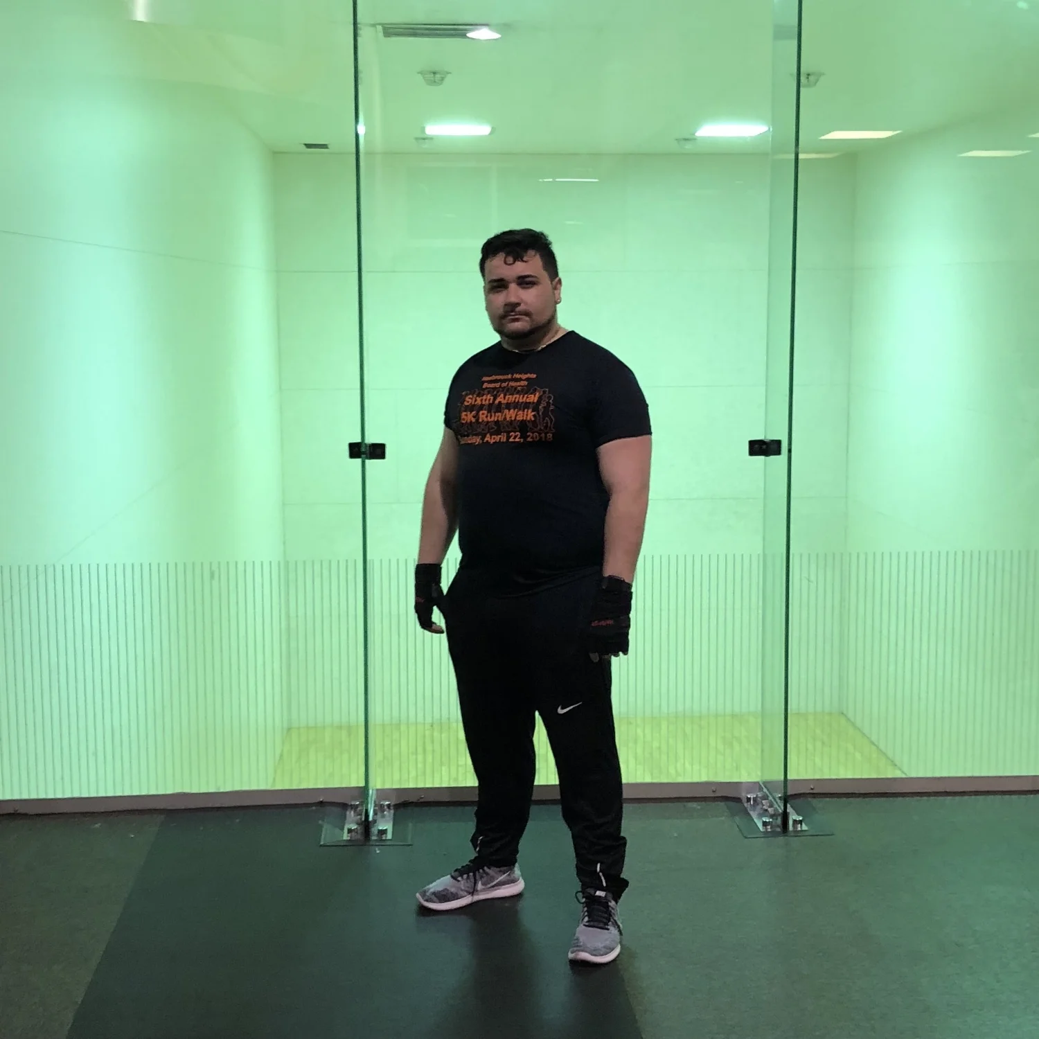 He's training for his first Spartan Race!