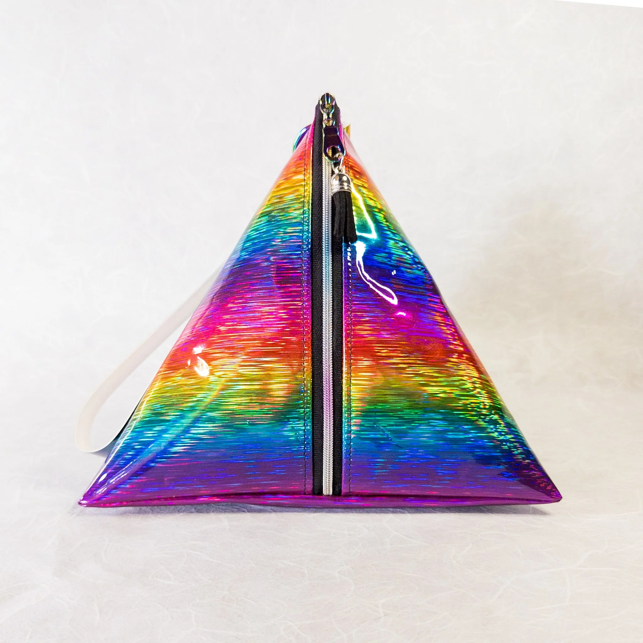 Triangle Project Bags - Rainbow Stripes