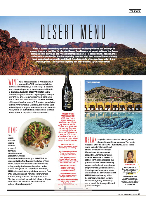 San Diego Magazine, January 2017
