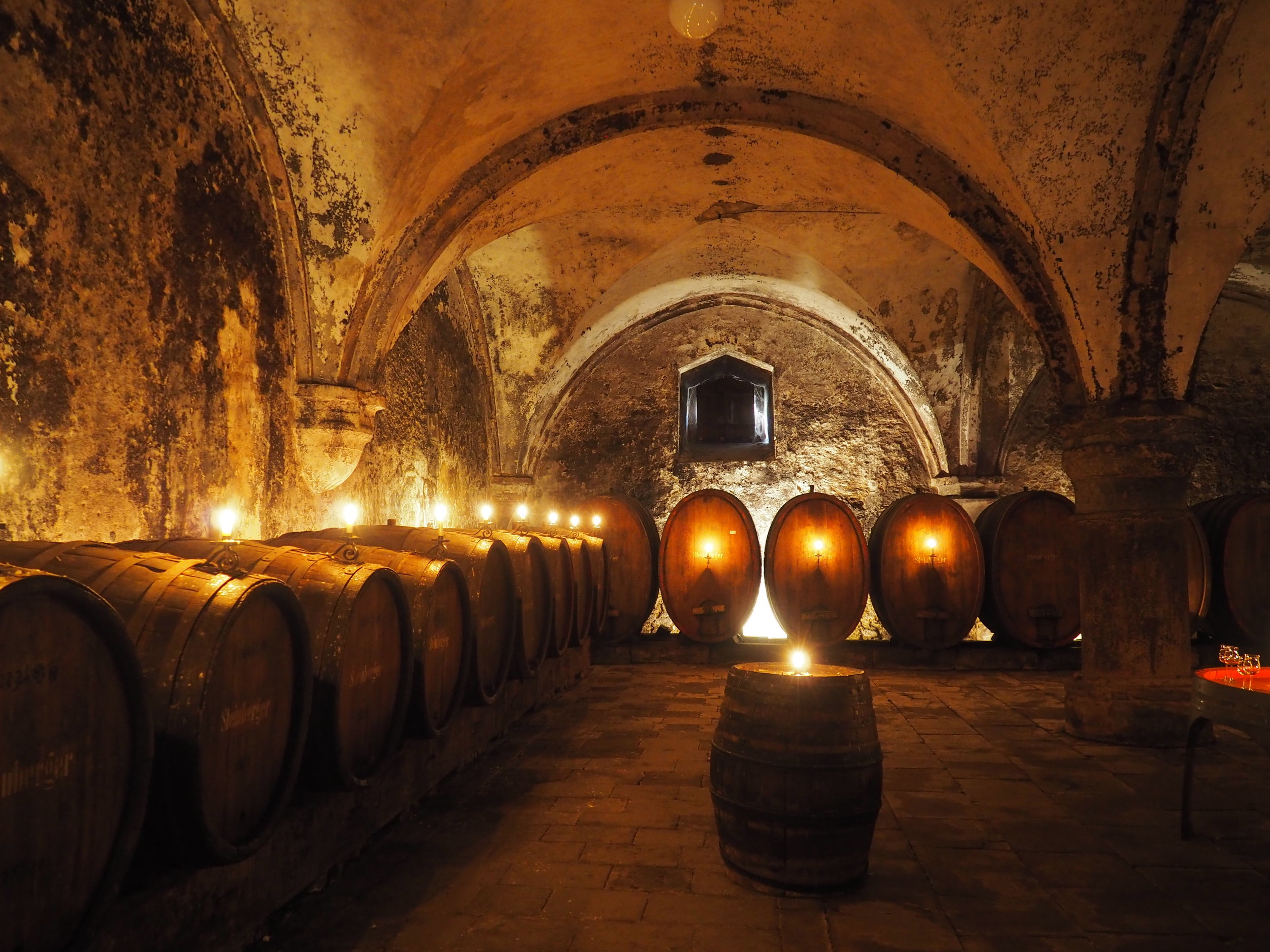 Kloster Eberbach's cellar by Jackie Bryant