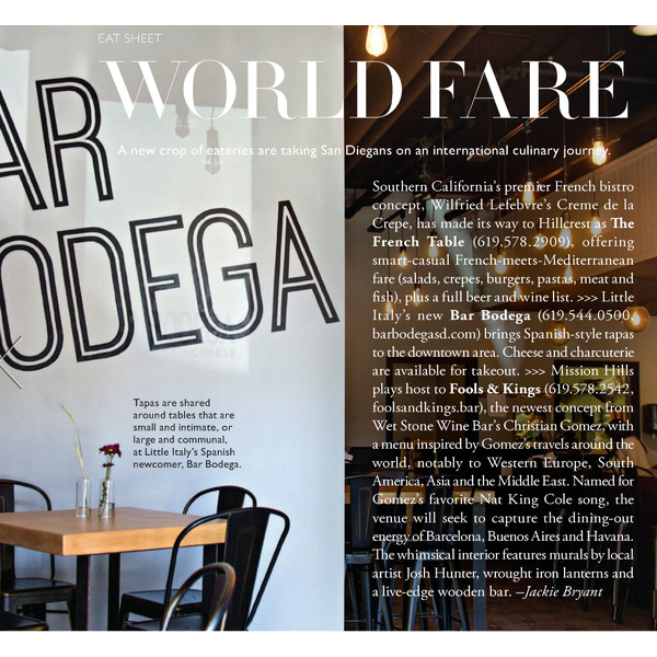 Modern Luxury San Diego, July/August 2017