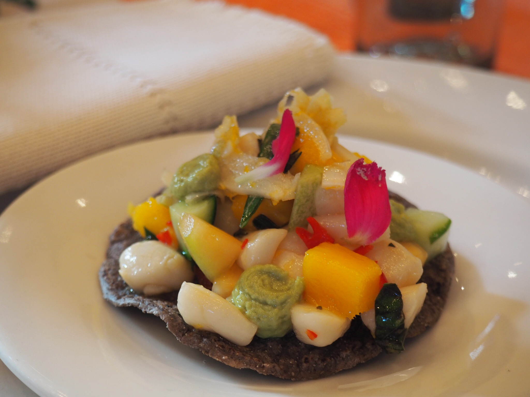 Callo de hacho tostada. Photo by Jackie Bryant.
