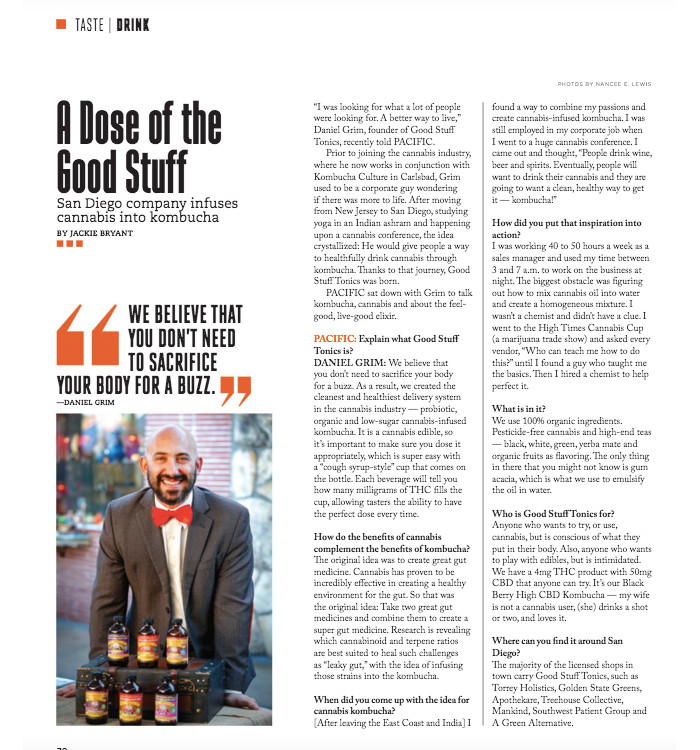 Pacific San Diego Magazine, March 2018