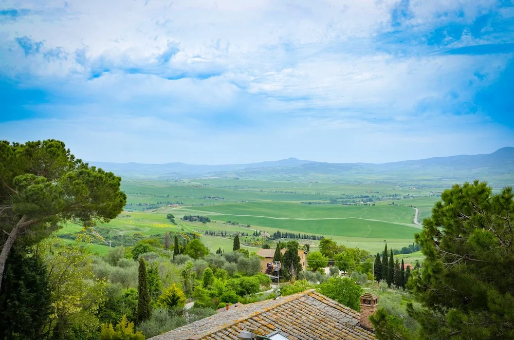 Views from Pienza