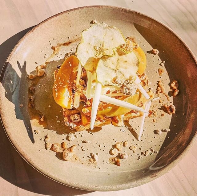 Did someone say NEW MENU???!!!
We&rsquo;ve got delicious Wintry treats like these Buttermilk waffles with cinnamon &amp; maple caramelised apples. .
#mykingdomforahorse #adelaidecafes #brunchadelaide #brunchtime #openallweekend #coffeetime