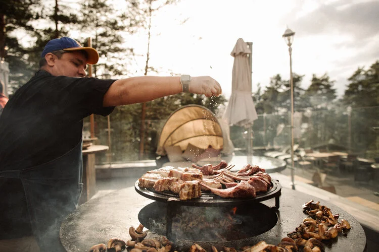 BBQ площадка