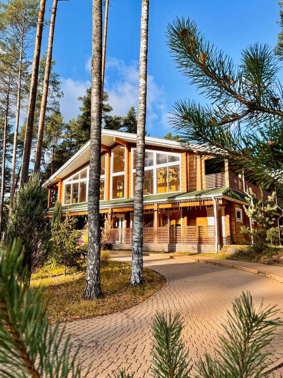 Загородный отель всё включено на Финском заливе. Гостиница в лесу в ...