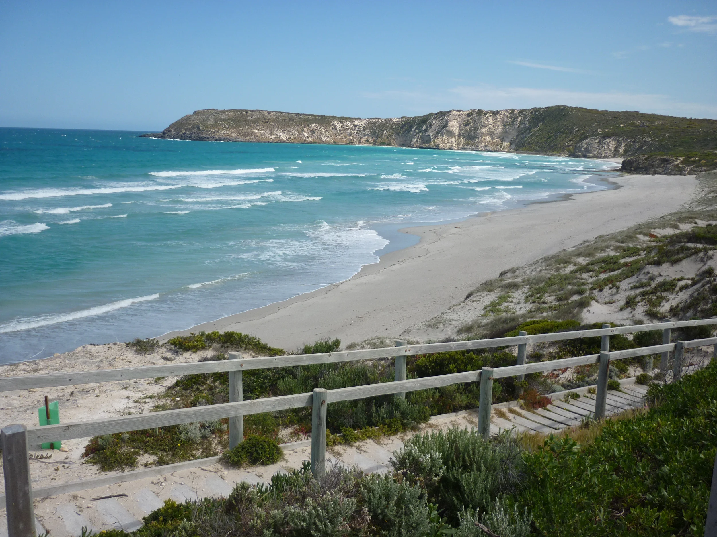 Pennington Bay -a great place for surfing, diving and fishing in this beautiful spot
