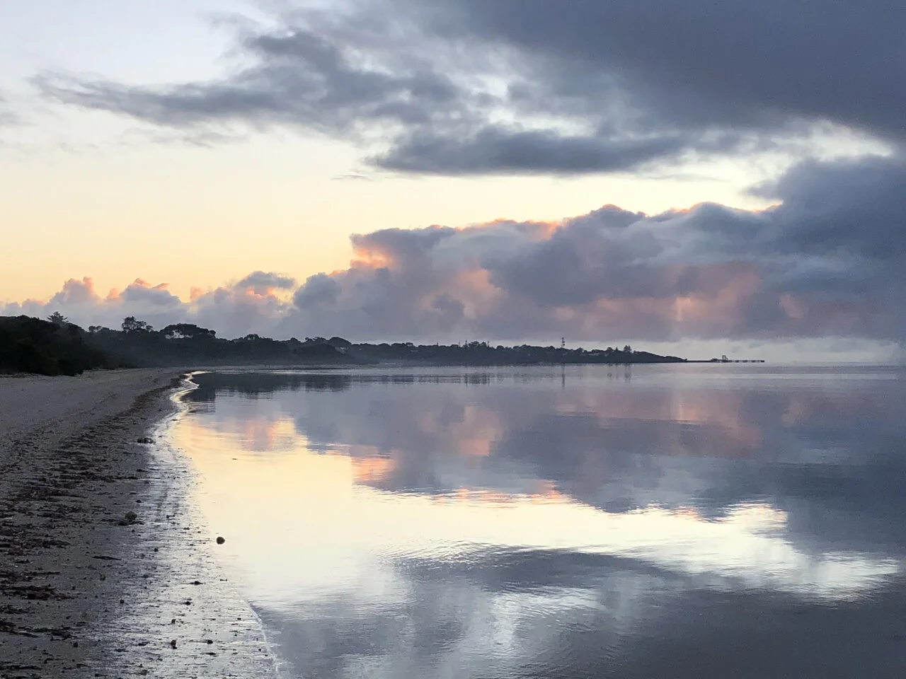 Serene morning at Brownlow Beach