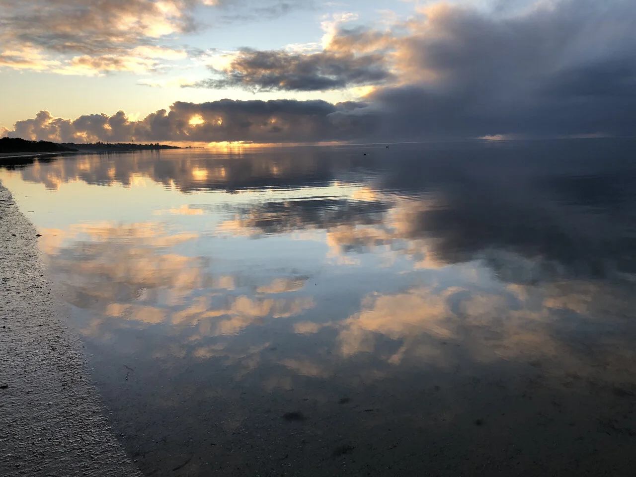 Perfect reflections at dawn