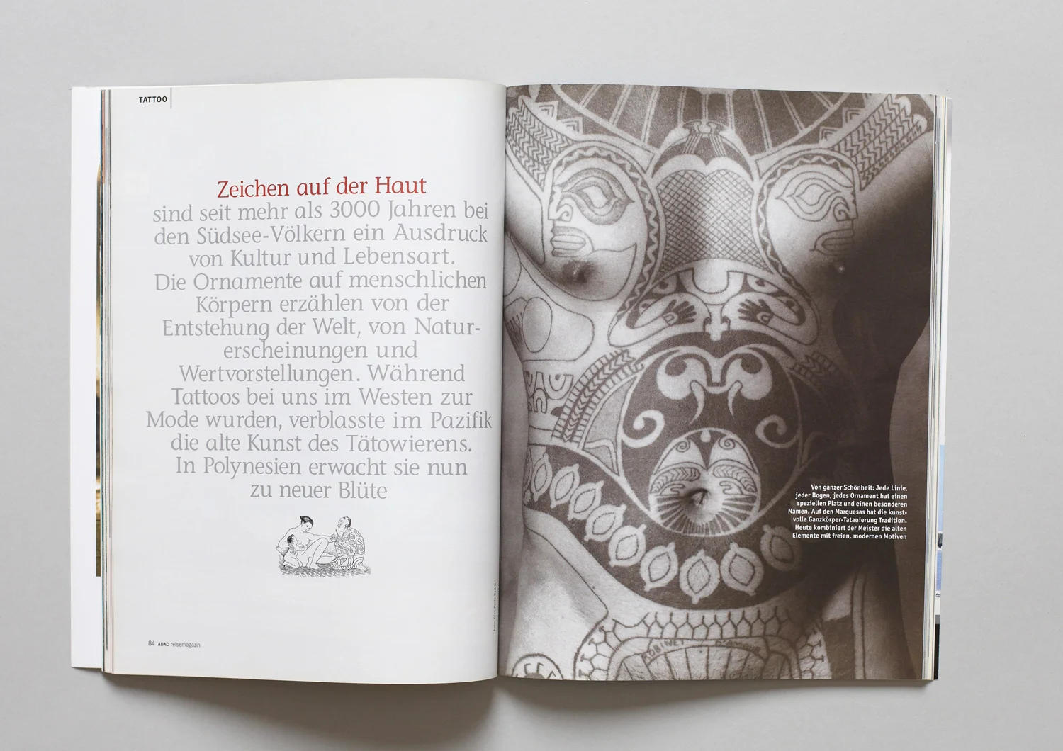 Inka Schnettler Gestaltung für das ADAC Reisemagazin