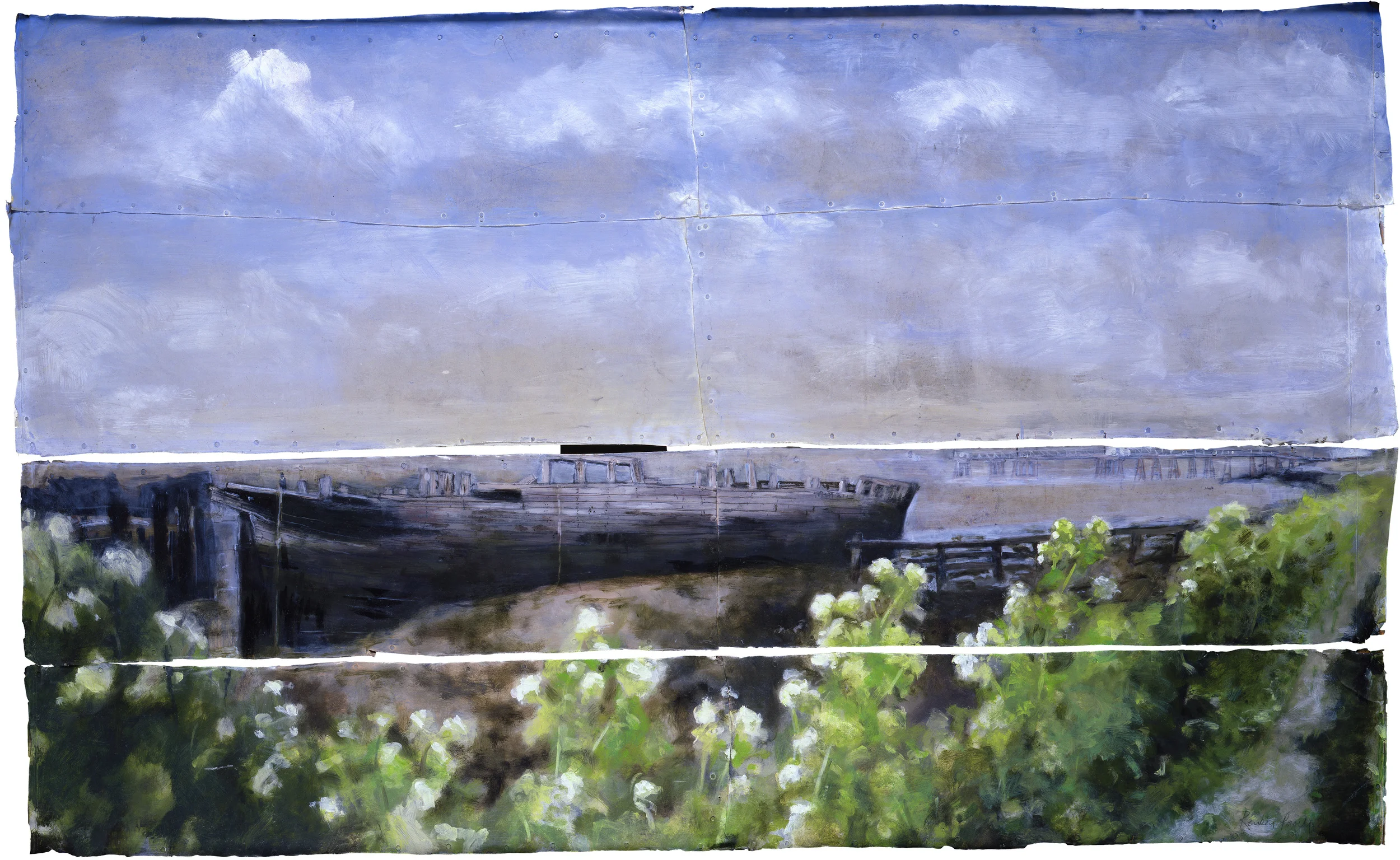Cliffe Wreck II. River Thames.