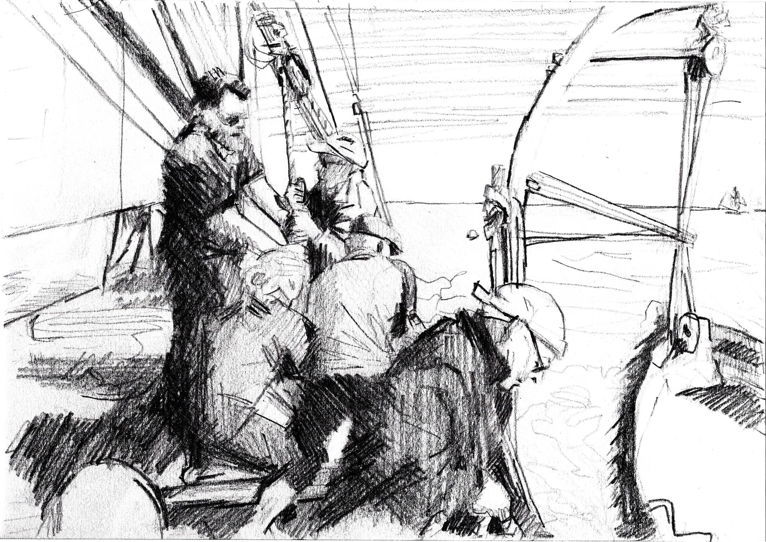 Hauling Down