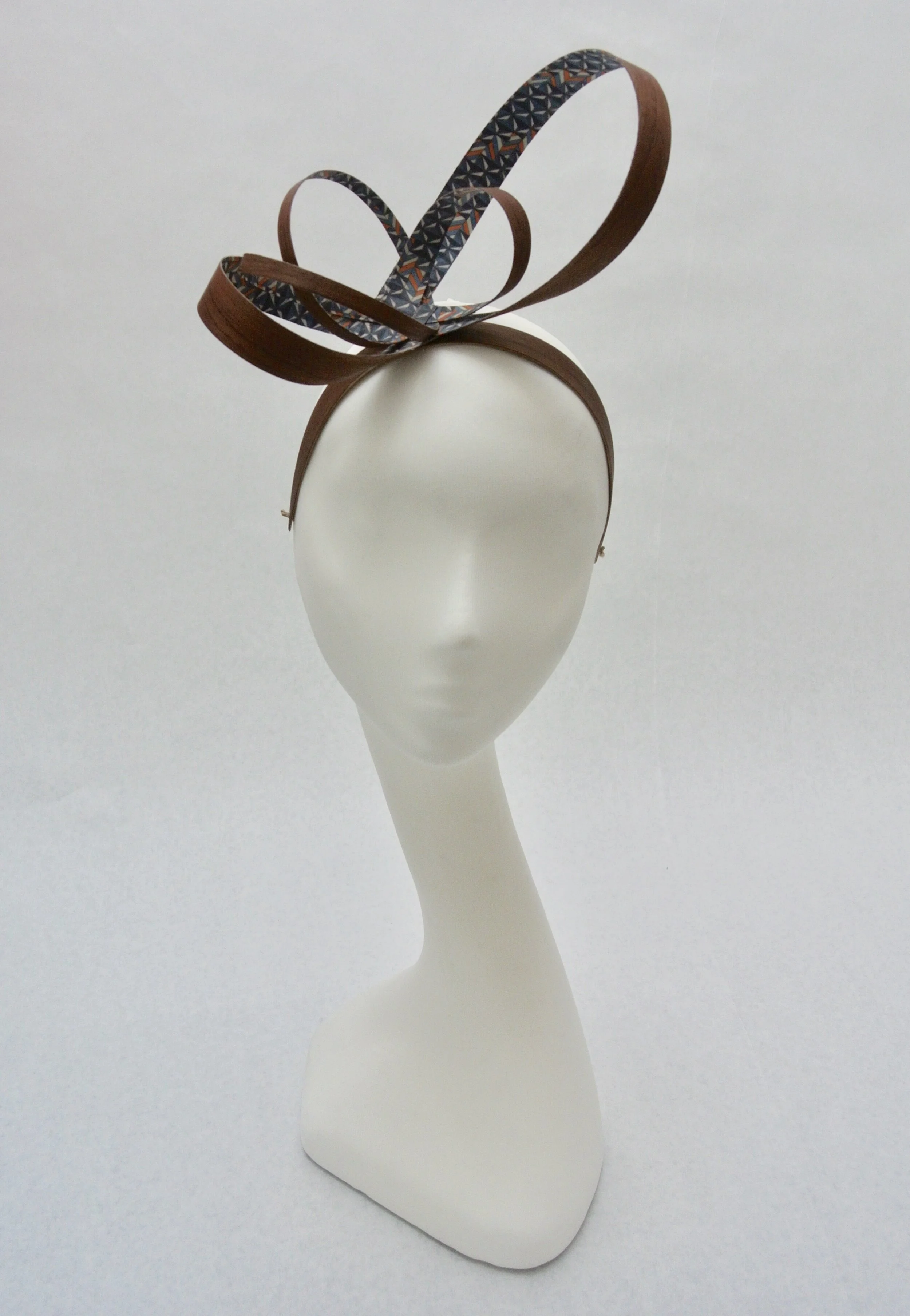  Liberty Print Headpiece by Emma Fozard Millinery