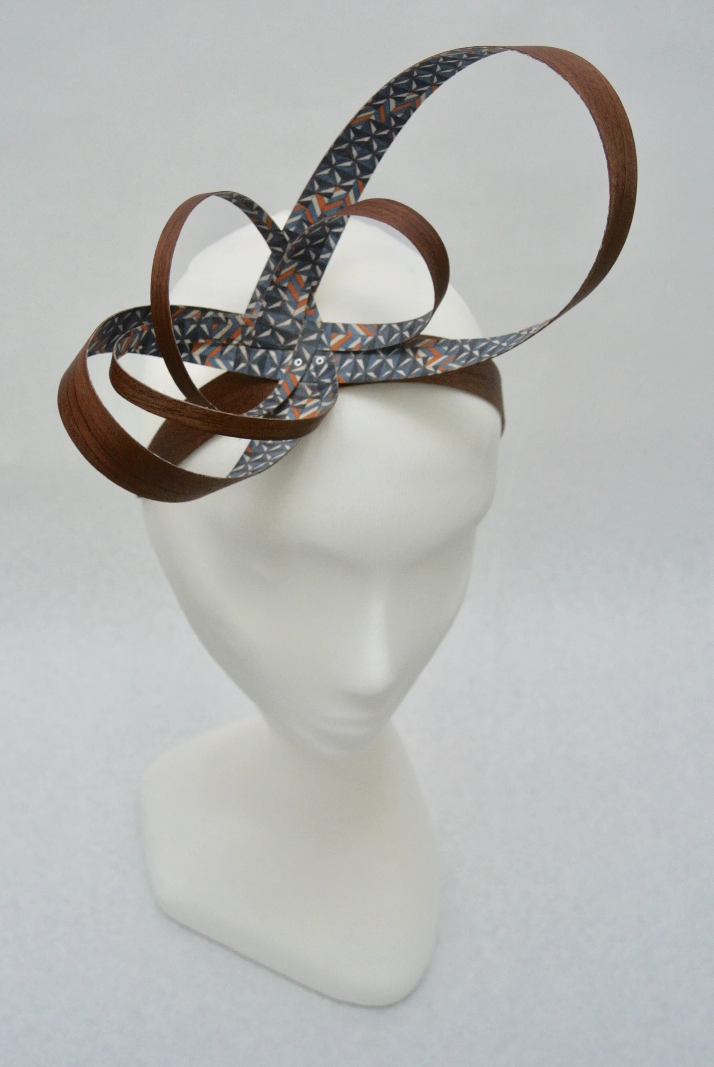  Liberty Print Headpiece by Emma Fozard Millinery