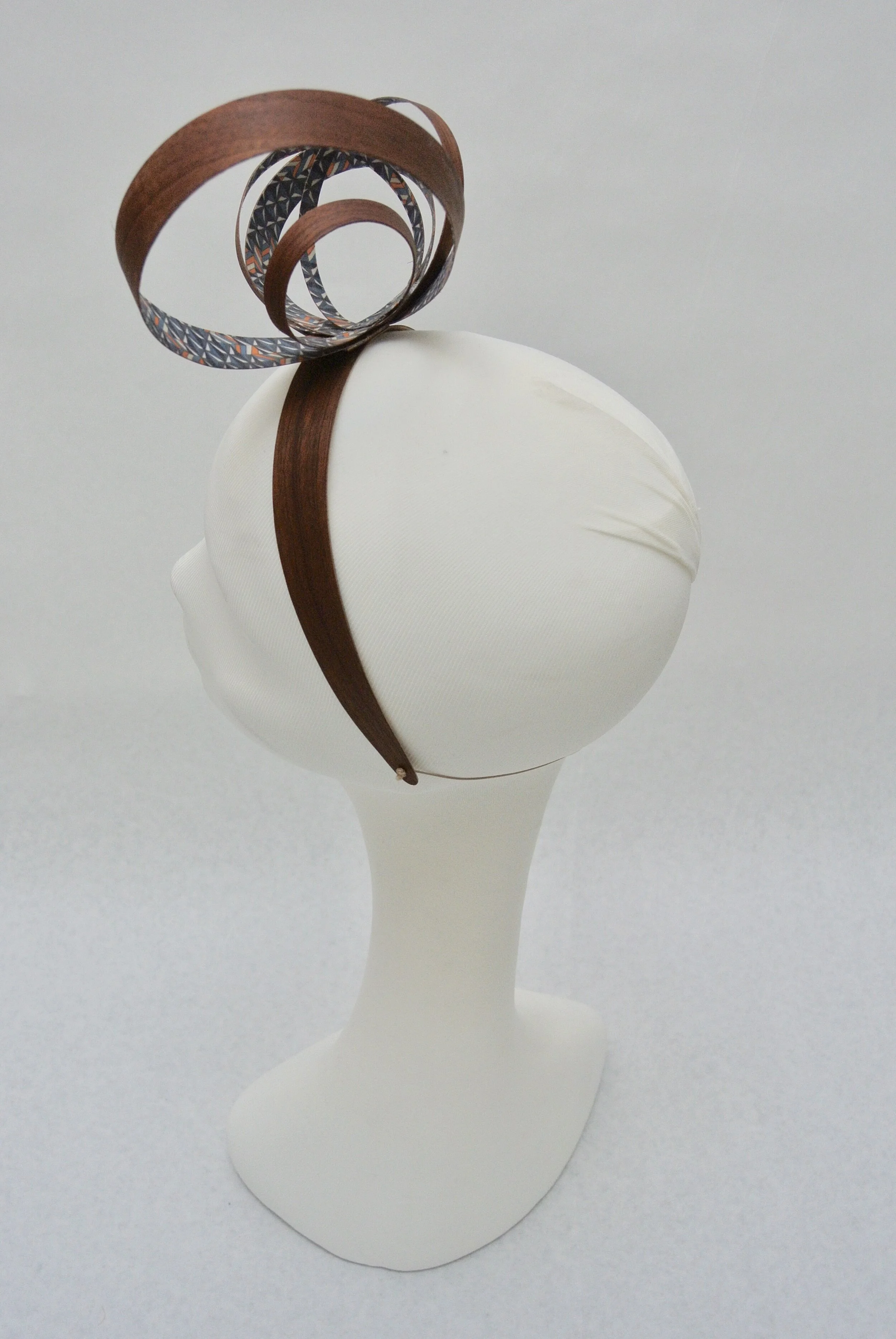  Liberty Print Headpiece by Emma Fozard Millinery