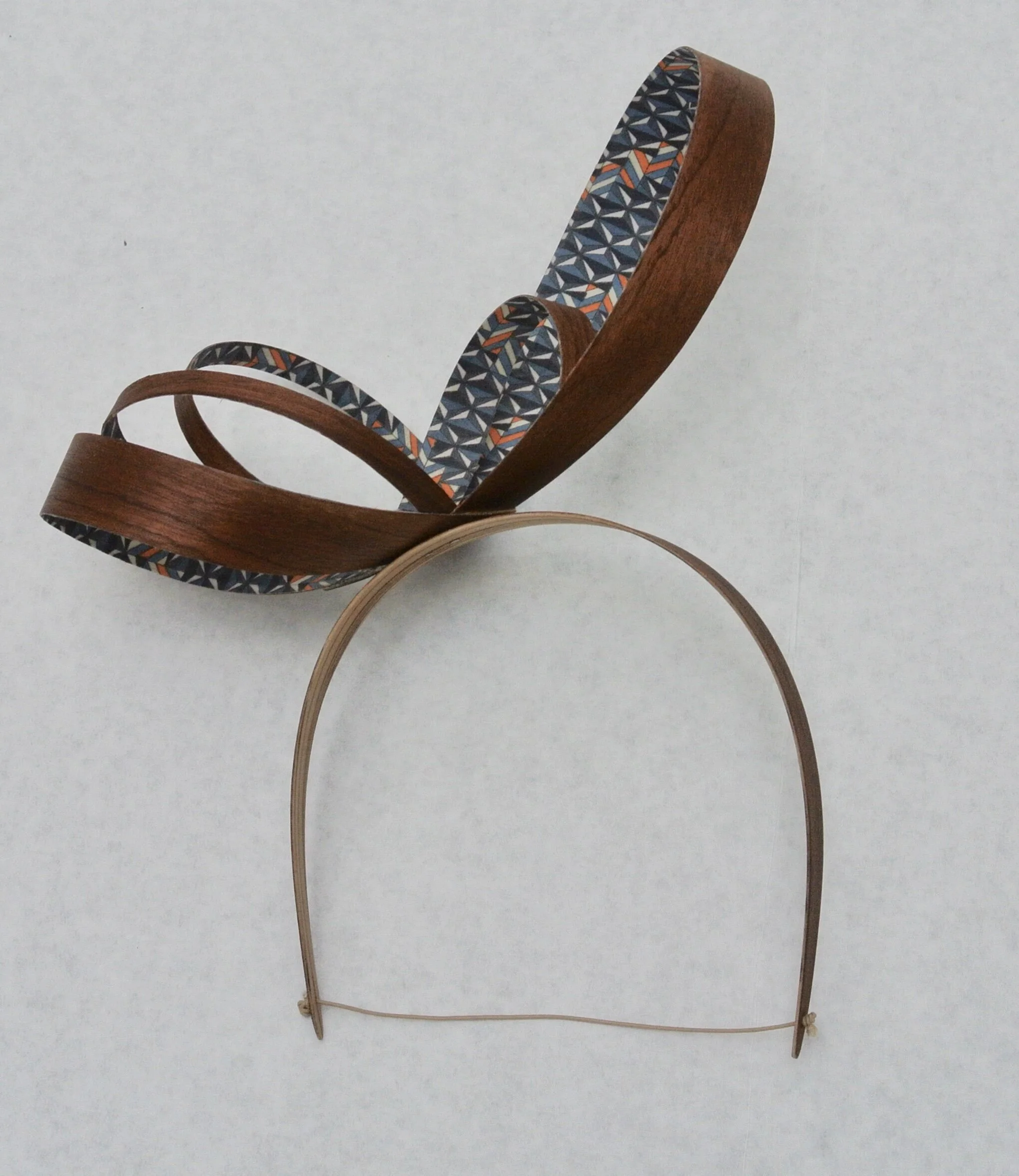  Liberty Print Headpiece by Emma Fozard Millinery