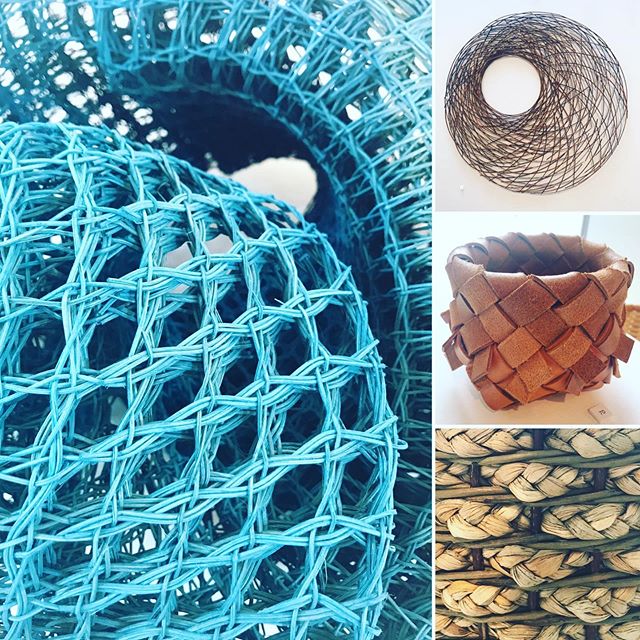 Highlights from Basketry exhibition
#Willow #leather #rush
#peterhowcroft 
#mandycoates