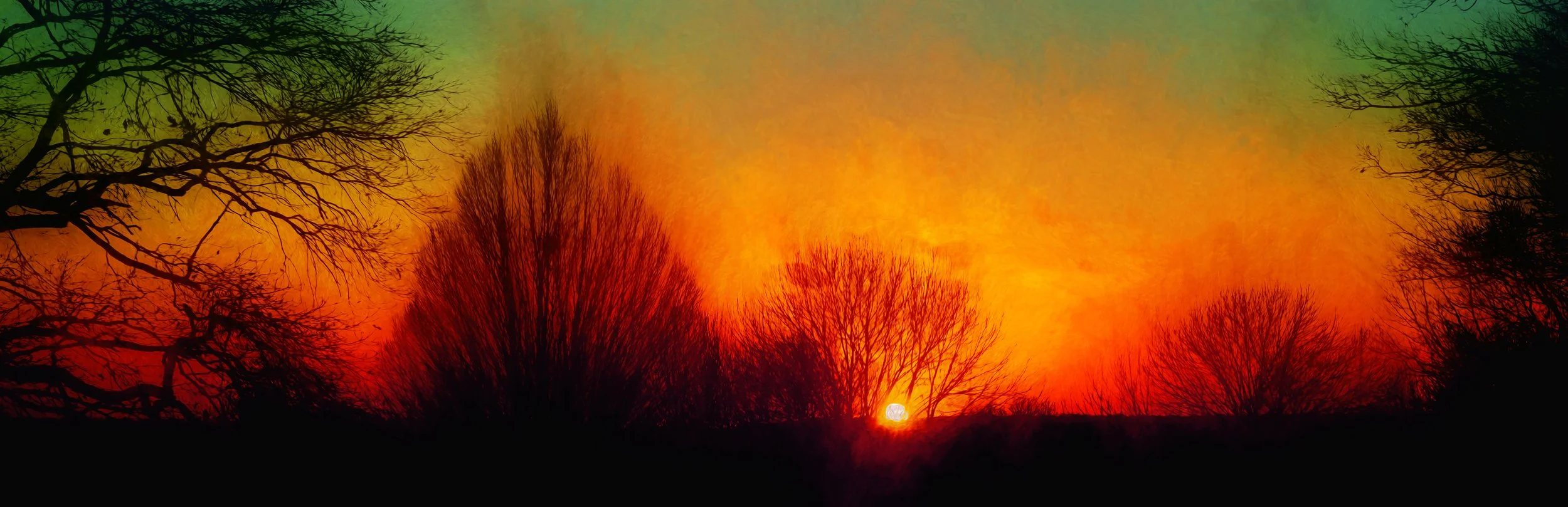 Sunset Over Catford(105x34 Hahnemüle Photorag) copy.jpg