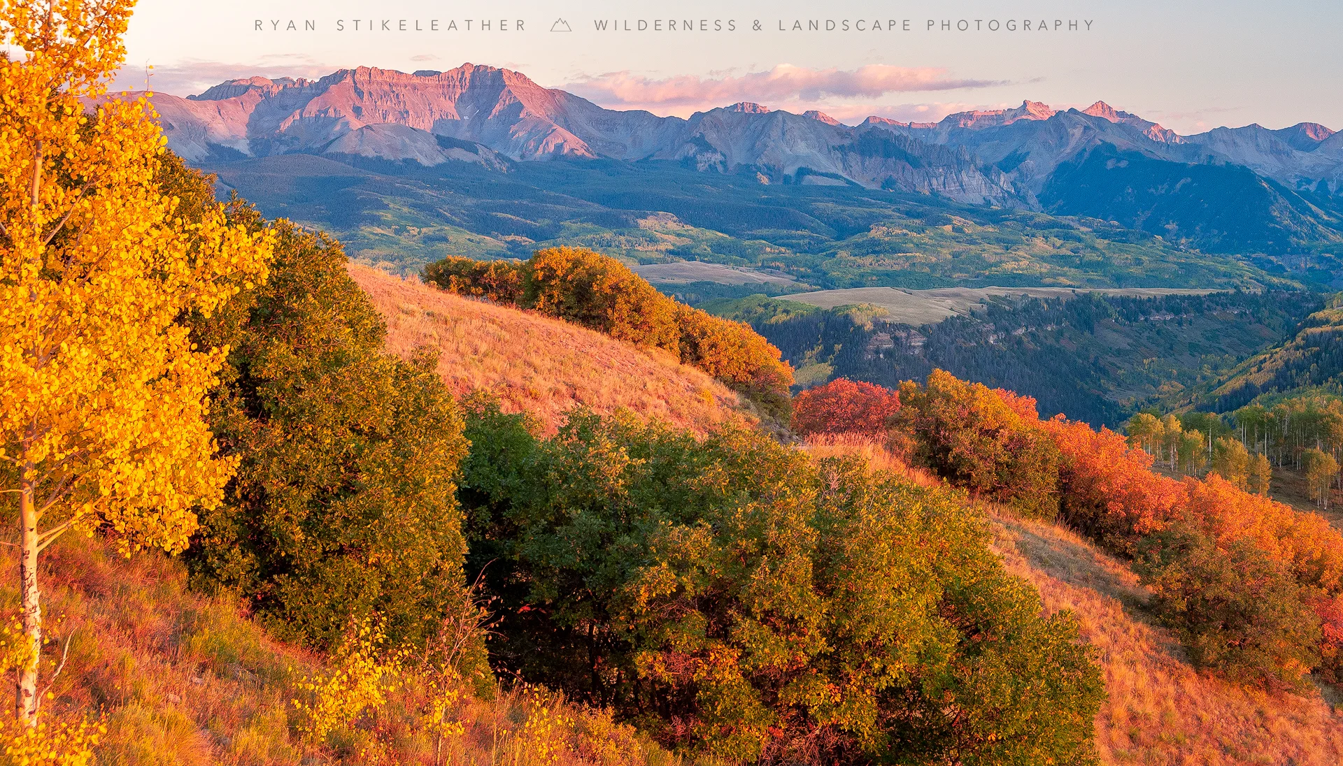 Sunset Over Telluride
