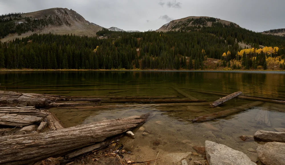 Lost Lake on a cloudy fall day Lost Lake feeling moody