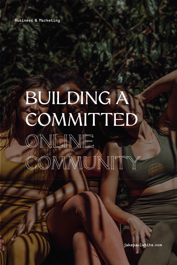 How to build a committed tribe of people online.