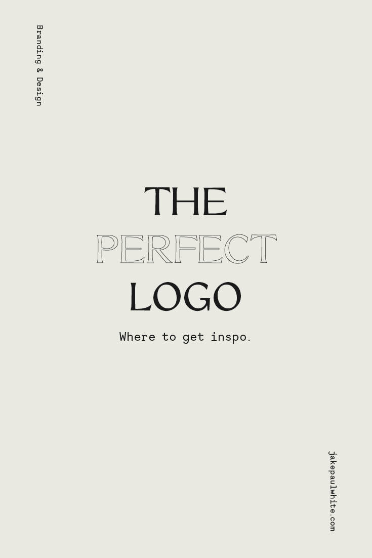 The Jake Paul White guide to creating the perfect logo and where to get inspo.