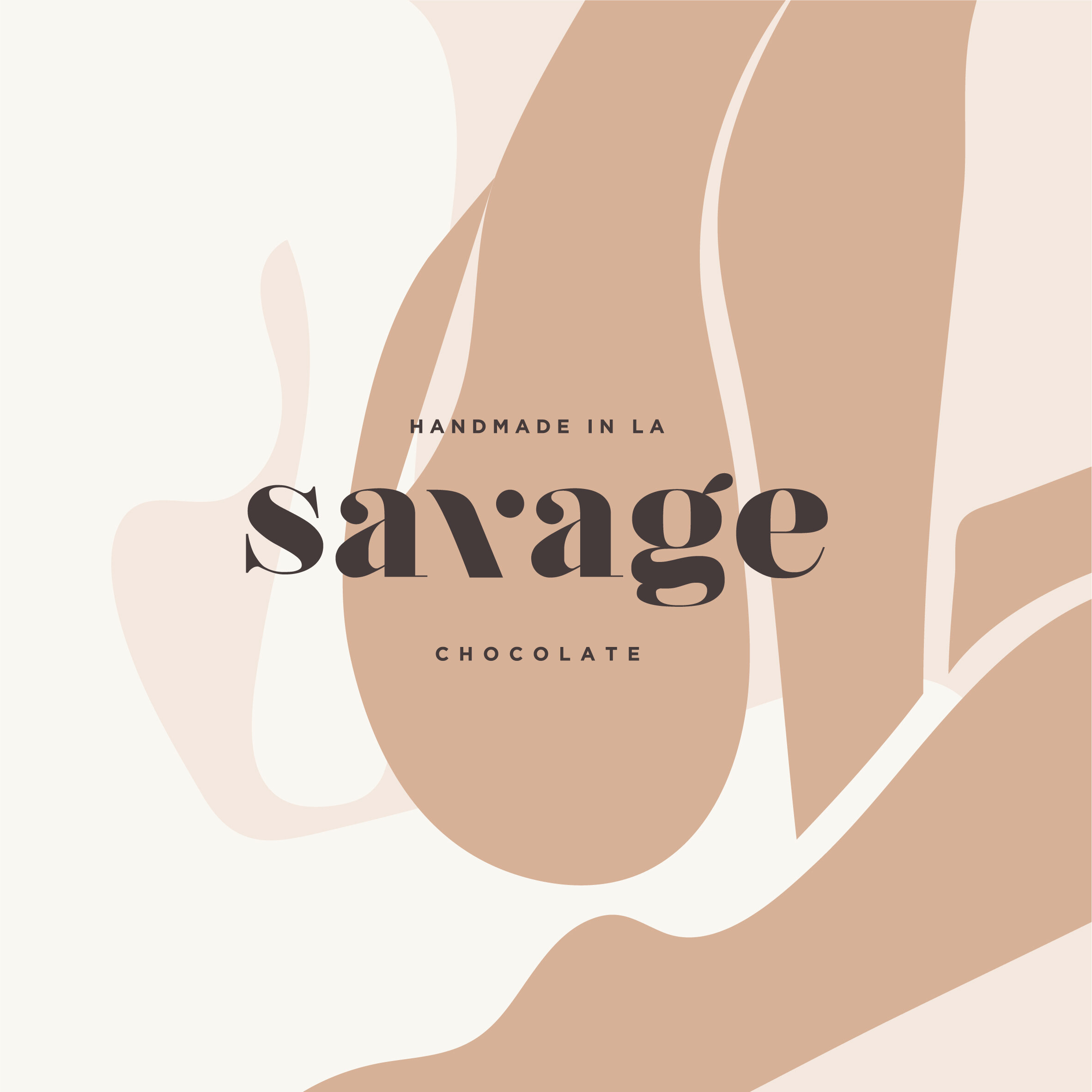 savage la chocolate package design by Jake Paul White