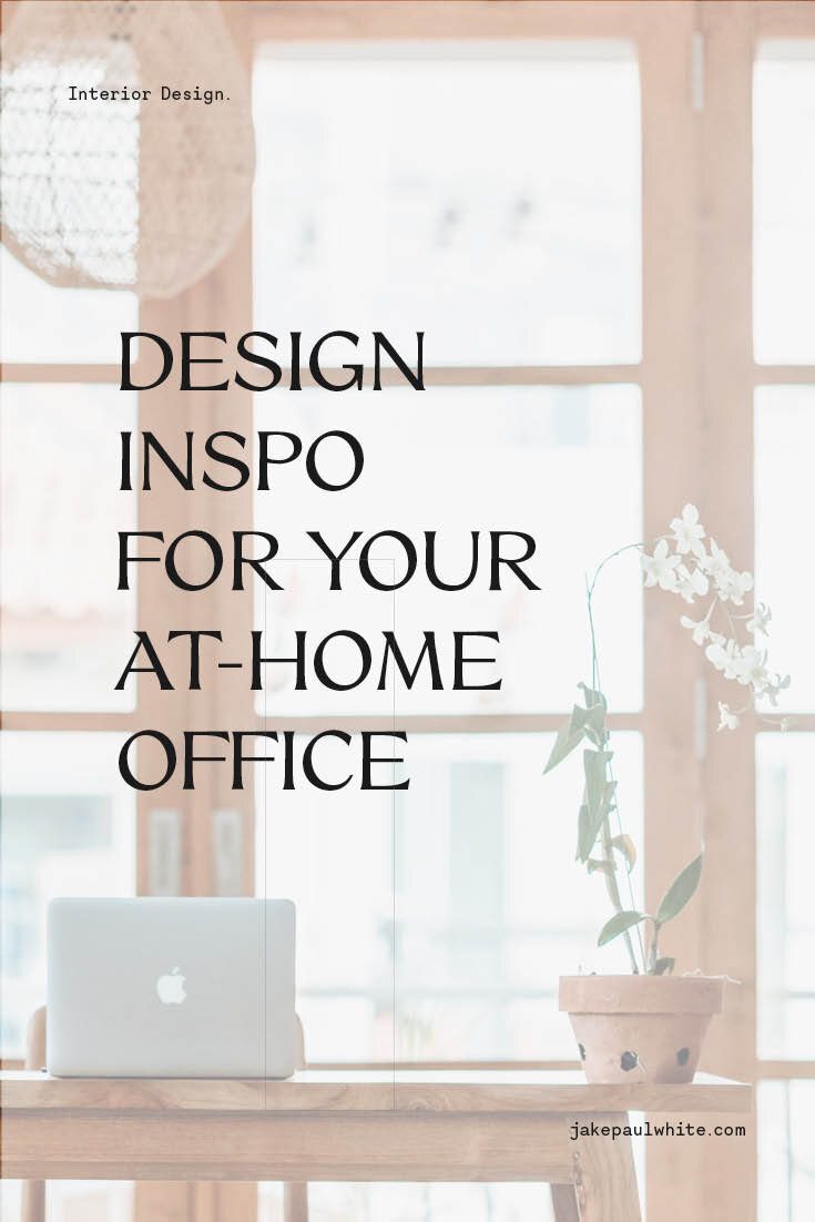 Minimal design inspo for your at-home office