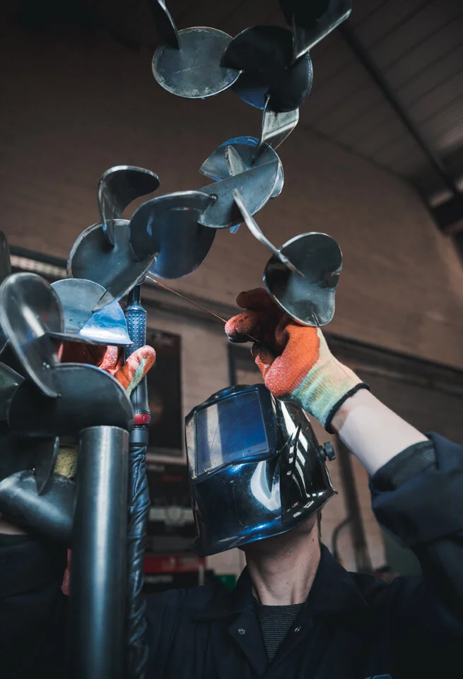  cinematic unit still welding construction corporate video photography documentary daniel allison photography uk manchester 