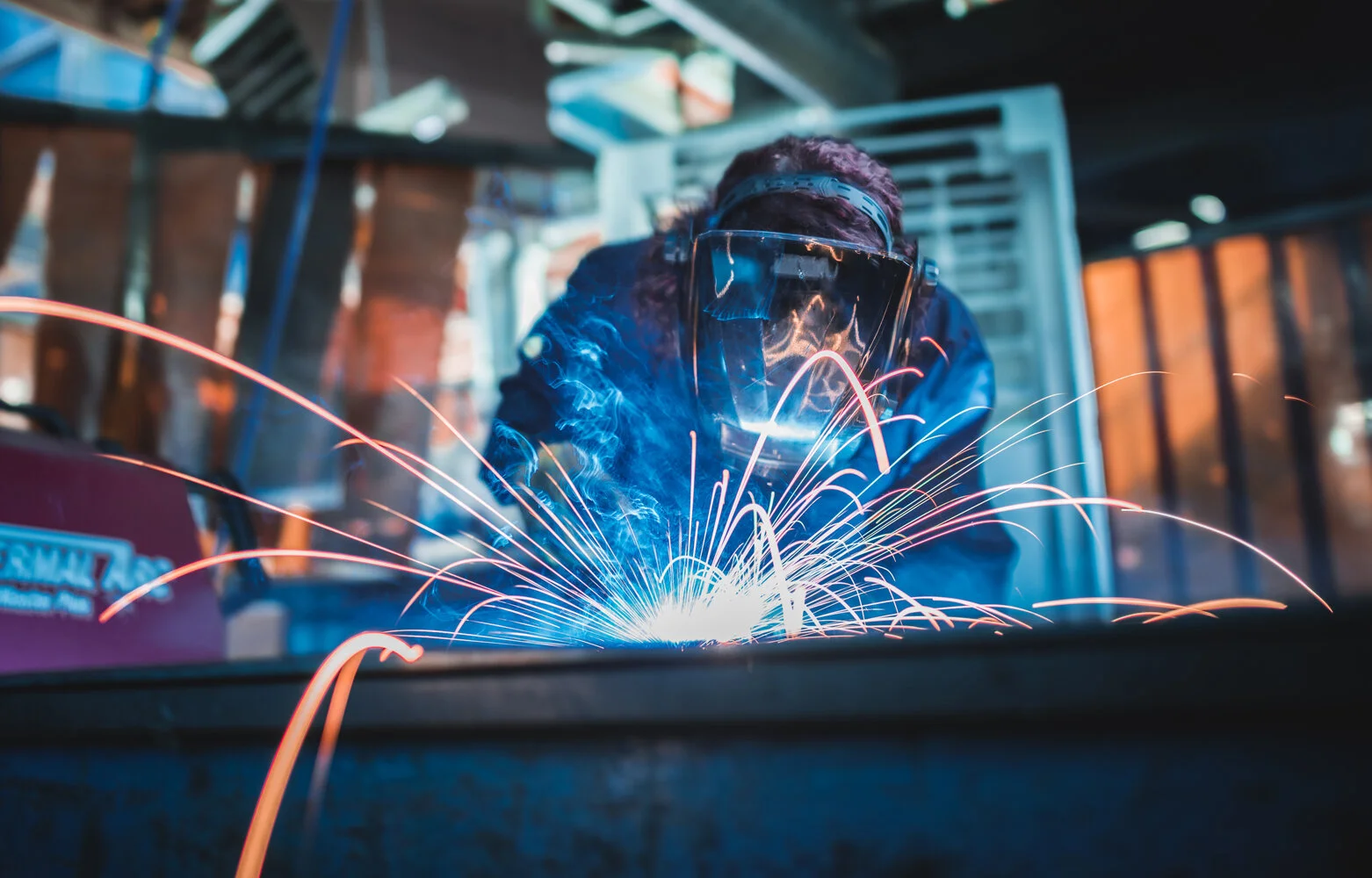  cinematic unit still welding construction corporate video photography documentary daniel allison photography uk manchester 