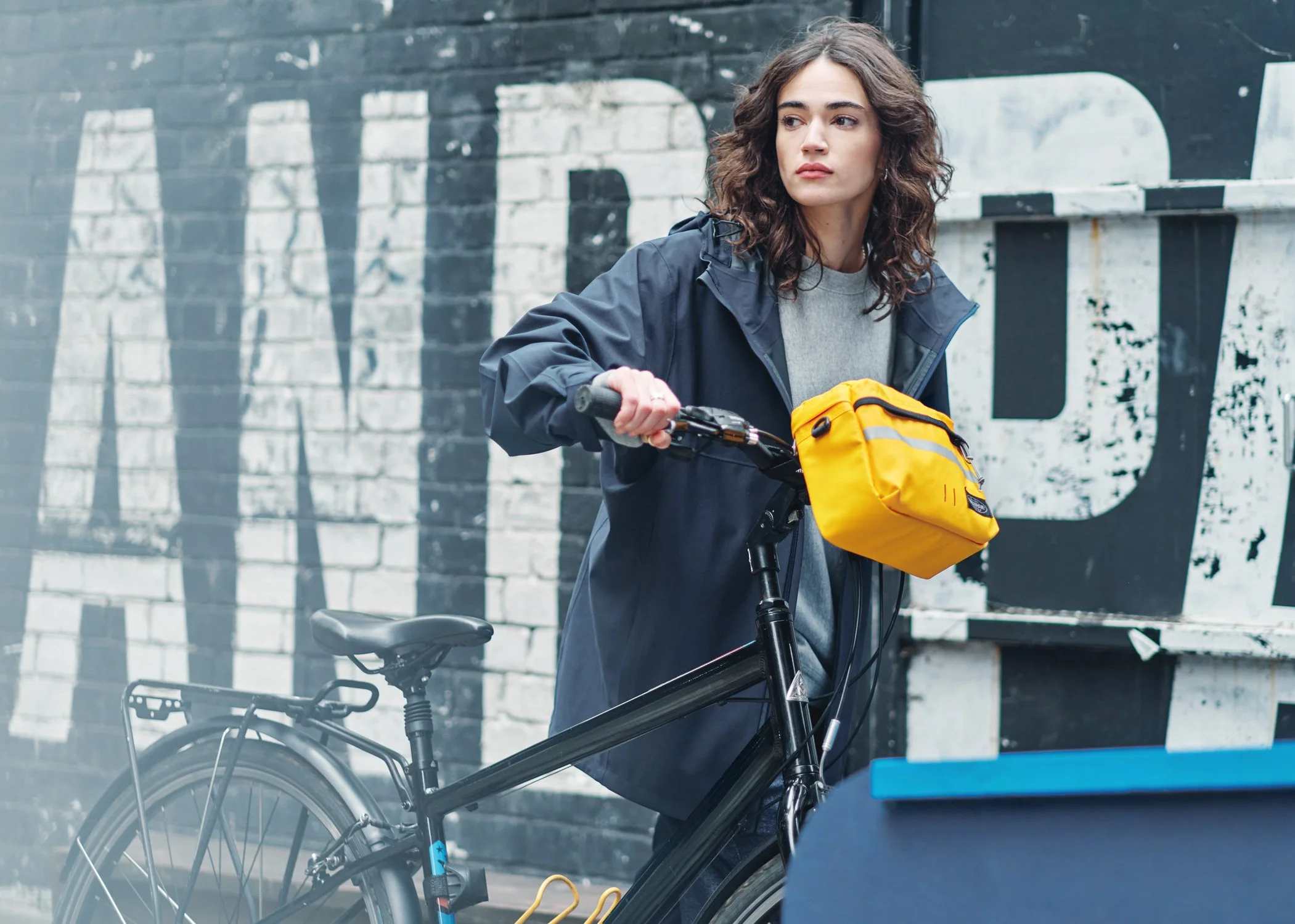 Eastpak Aman Bike Bag campaign photography featuring authentic street fashion and commercial lifestyle photography photographed in London by commercial fashion photographer Daniel Allison.
